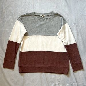 Crew neck sweater